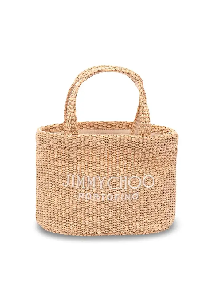 Jimmy Choo Mini borsa Portofino in edizione esclusiva Color Carne E Neutri