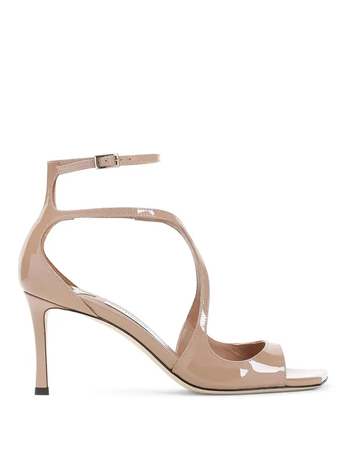 Jimmy Choo Sandali Azia 75 Color Carne E Neutri