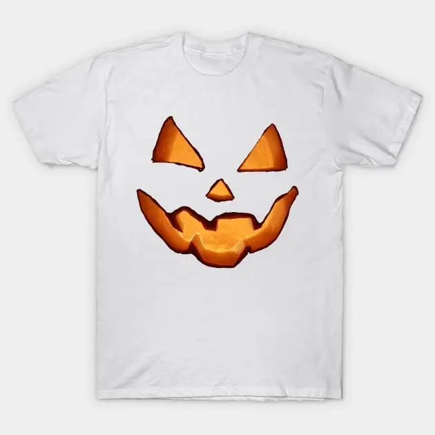 T-shirt Donna Zucca Spaventosa Jack O Lantern Faccia Costume di Halloween Stampa Harajuku Kawaii T-shirt Estiva Manica Corta Donna T-shirt Top 4XL bianco