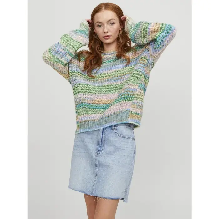 JJXX Maglione 12207206 SIMONE SPACE-MEDIUM GREEN Verde