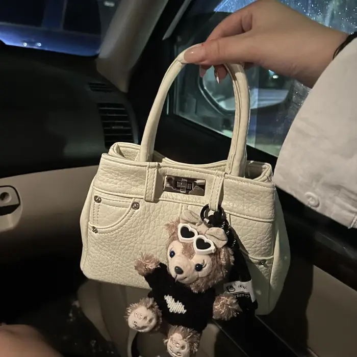 Borsa a mano Borsa da cabina Borsa a spalla alla moda Design di nicchia Senso senior Borsa a tracolla Donna