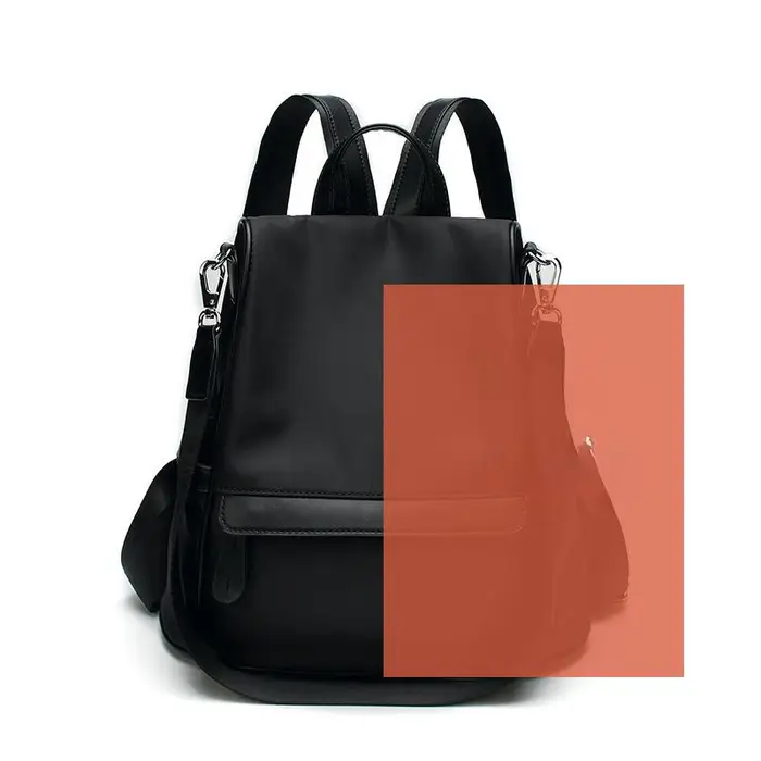 Zaino Antifurto Femminile Primavera Facile da Prendere Grande Capacità Zaino in Tessuto Oxford Borsa da Viaggio per il Tempo Libero