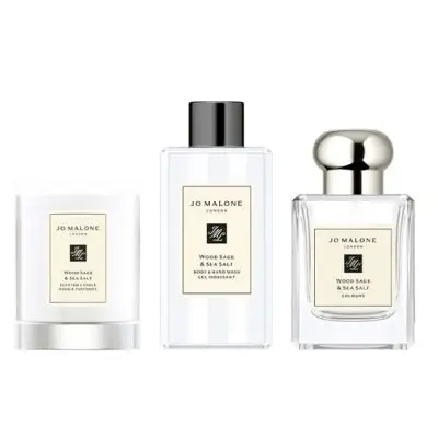 Jo malone Wood Sage & Sea Salt Collection Cologne Intense 50 ml + 100 ml + 65g