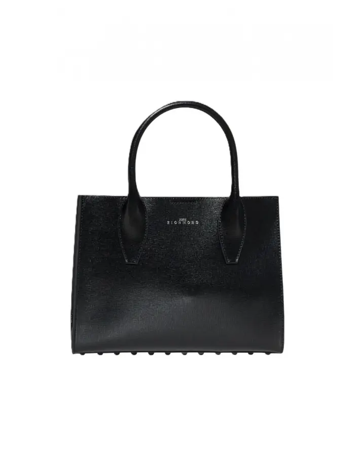 John Richmond borsa donna tote bag mutlet nera con logo