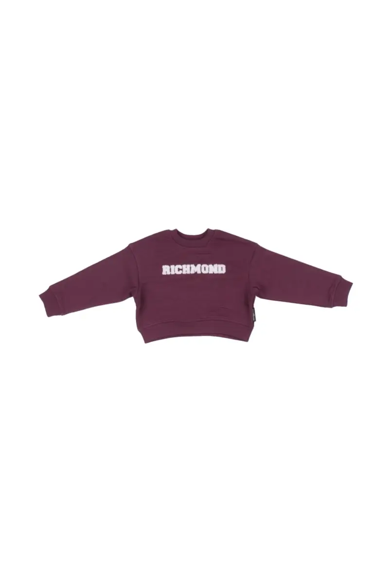 JOHN RICHMOND Felpa Bambino Eggplant Sweatshirt gaia