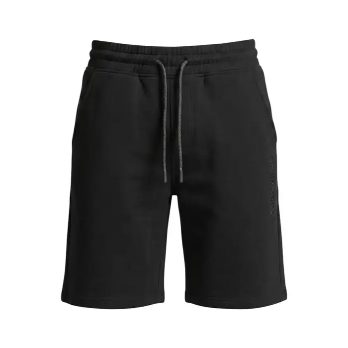 Pantaloni corti John Richmond bermuda nero in felpa