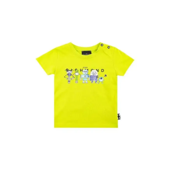 John Richmond T-shirt rip24100ts_sw_lime Giallo