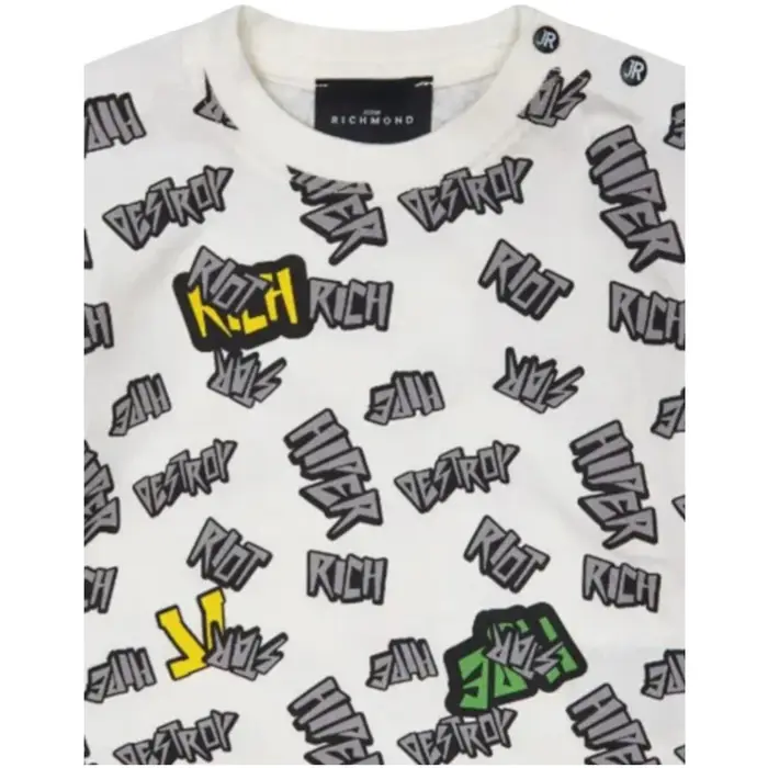 John Richmond T-shirt rip26114ts Bianco