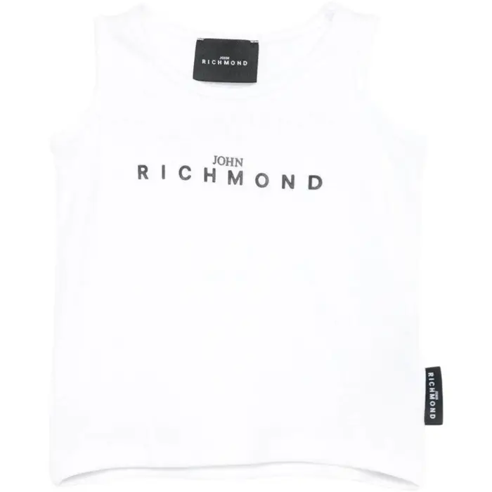 John Richmond Top rip26037cn Bianco