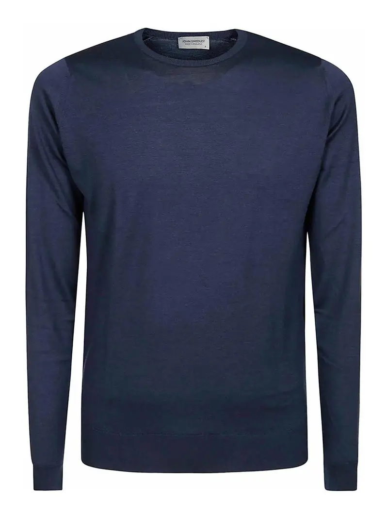 John Smedley Maglione Lundy Blu