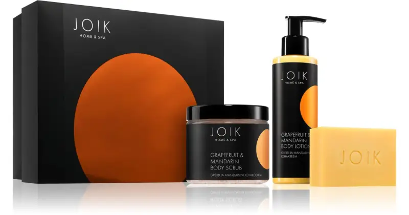 Joik organic JOIK Home & Spa Pompelmo e mandarino confezione regalo da donna