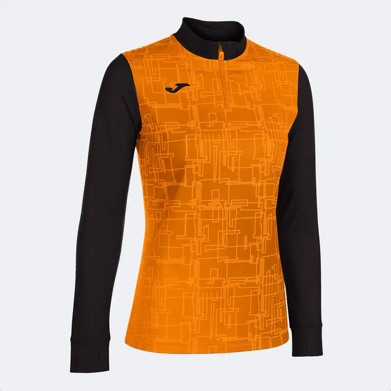 Joma Felpa da donna Elite VIII 1/2 zip Noir