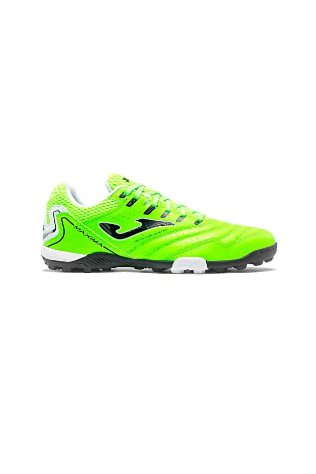 Scarpe da calcetto giallo fluo con dettagli neri e bianchi Joma MAXW2611TF [VERDE]