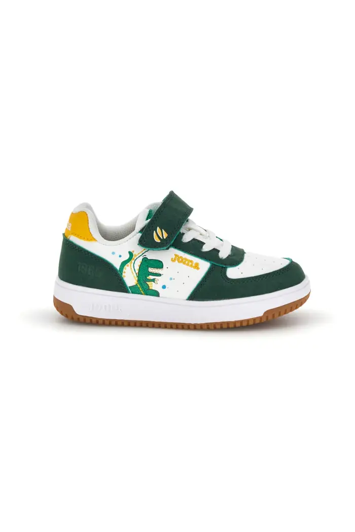 Sneakers bianche e verdi con stampa dinosauro Joma JPIPEW2615V [BIANCO
