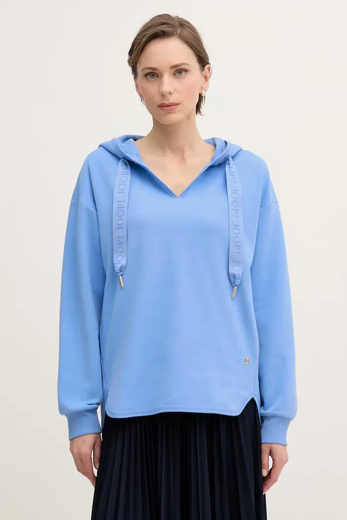 Joop! felpa da donna con cotone Blu