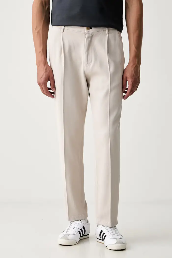 Joop! pantaloni da uomo con cotone Beige