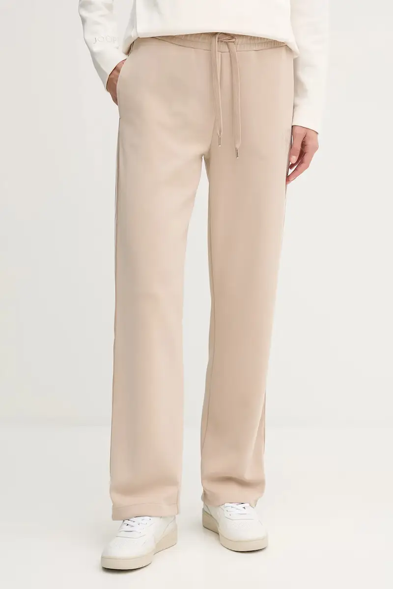 Joop! pantaloni tuta donna colore beige con applicazione 30047774