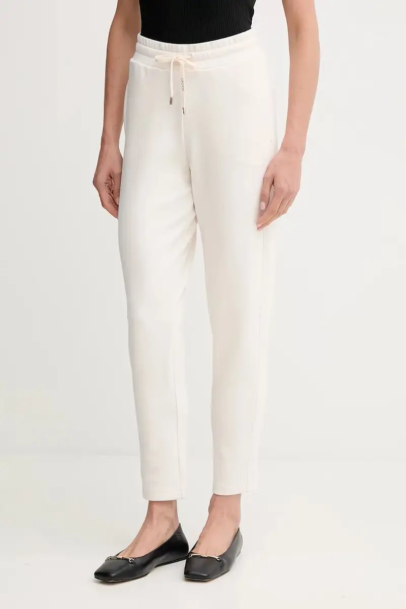 Joop! pantaloni tuta donna colore beige con applicazione 30048598