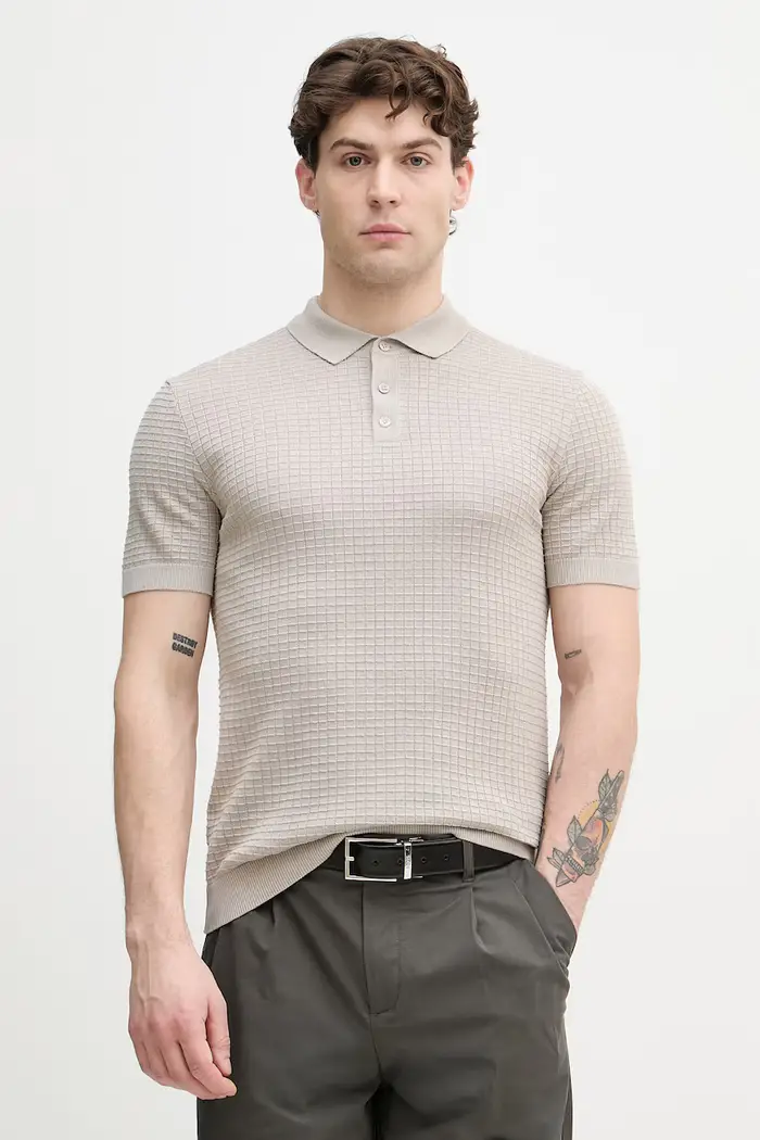 Joop! polo da uomo in cotone Beige