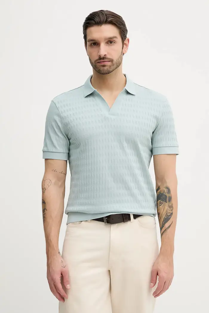 Joop! polo in cotone Turchese