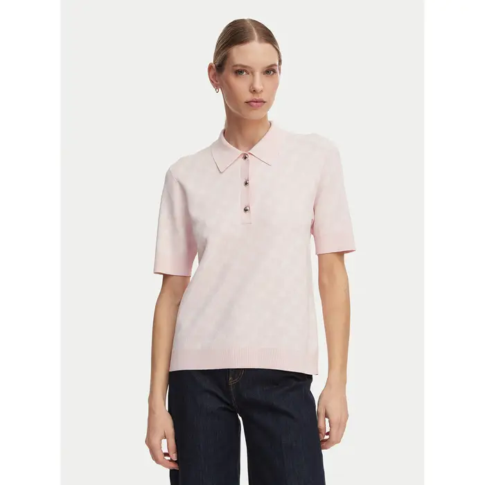 JOOP! Polo Kella 30101736 Rosa chiaro Regular Fit