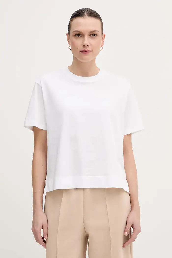 Joop! T-shirt da donna in cotone Bianco