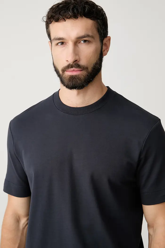Joop! t-shirt da uomo in cotone Blu navy