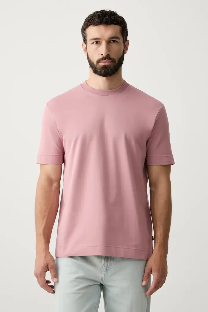 Joop! t-shirt da uomo in cotone Rosa