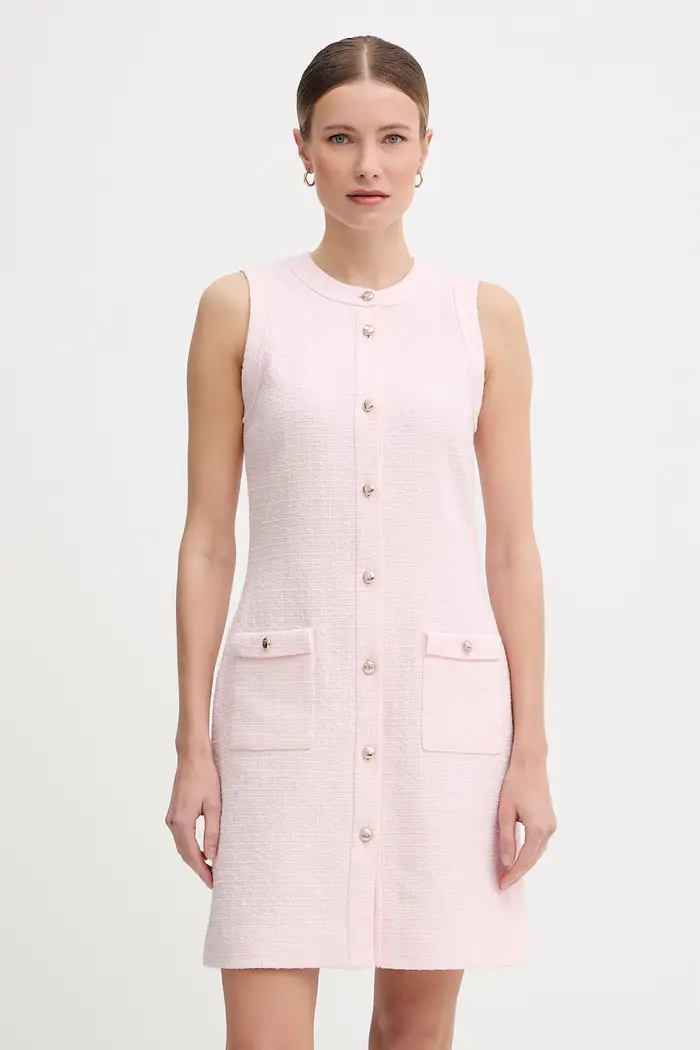 Joop! vestito con cotone Rosa