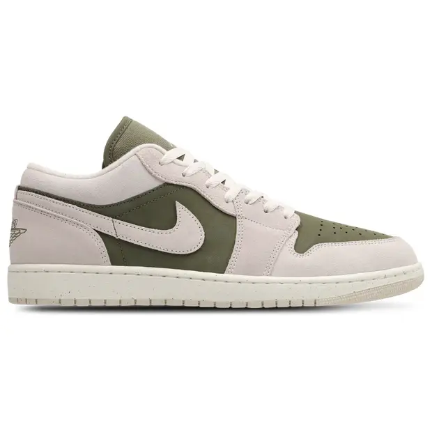 Jordan 1 Low male Scarpe - Olivo - Pelle - Foot Locker Olive