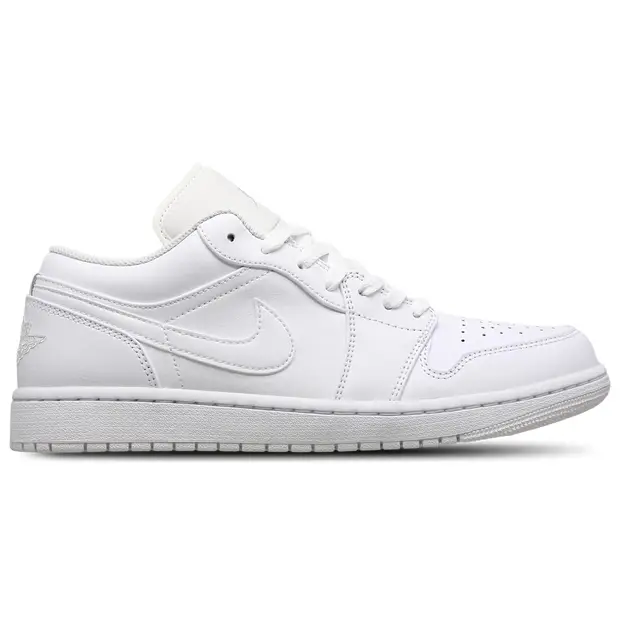 Jordan 1 Low Uomo - Sneakers Bianco White