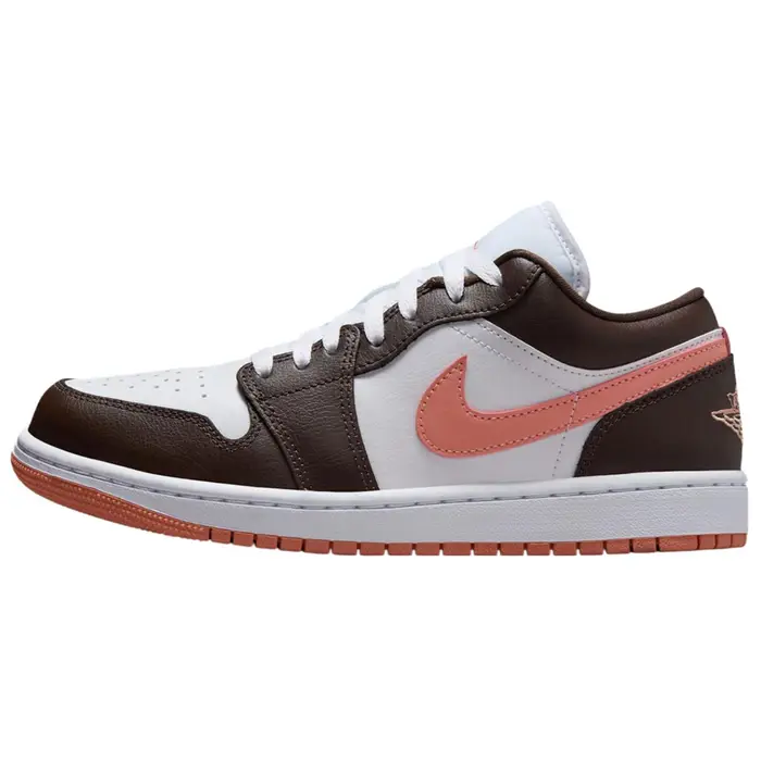 Air 1 Minimalista Comodo Antiscivolo Durevole Scarpe da Basket Retro Low-Top Sneaker da Donna Bianco Marrone DC0774-182 44 5