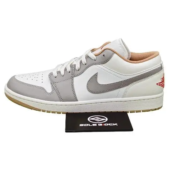 Jordan Air 1 Low Sail/College Grey 553558-169 Uomo