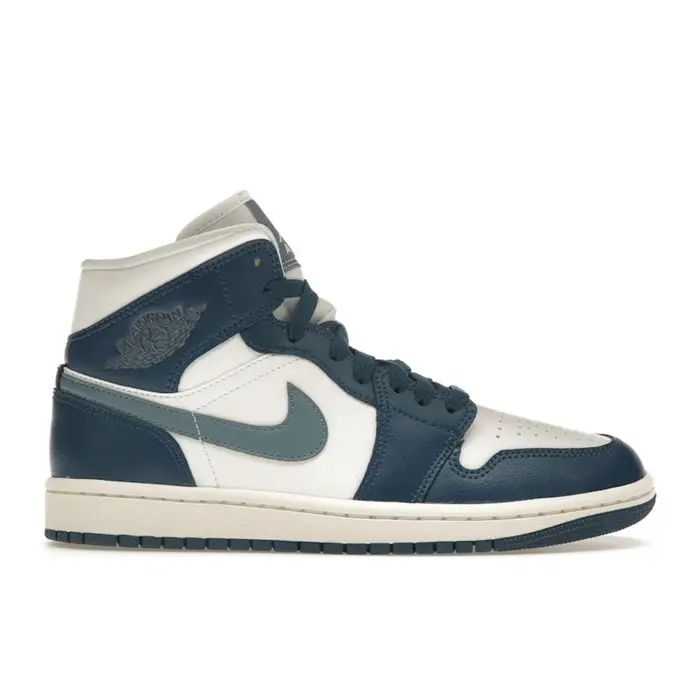 Air Jordan 1 Mid Sky J Blu Francia Scarpe da Ginnastica da Donna Vela Blu Ozono BQ6472-414 41