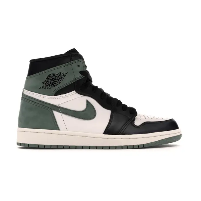 Air Jordan 1 Retro High OG La Mano Migliore del Gioco - Verde Argilla Sneakers da Uomo Summit-White Verde Argilla-Nero 555088-135 44