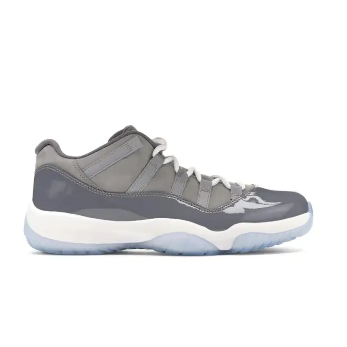 Air Jordan 11 Retro Low Cool Grey Scarpe da Uomo Grigio Medio Gunsmoke-Bianco 528895-003 42