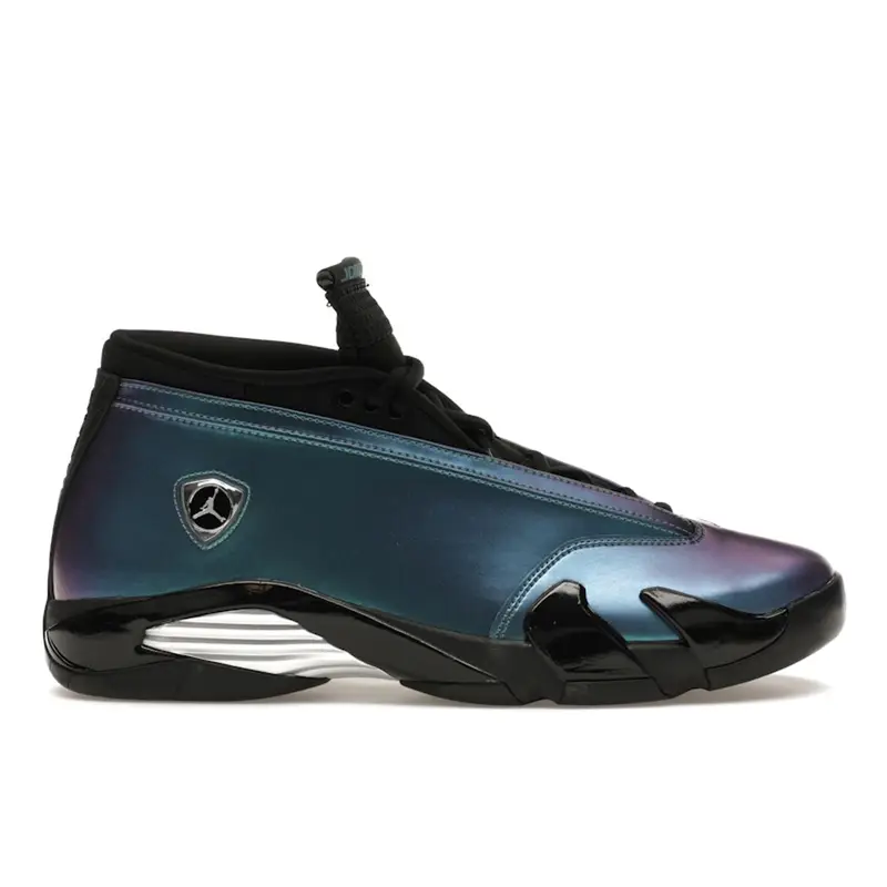 Jordan Air 14 Retro Low Love Letter Scarpe da Ginnastica da Donna Teal Minerale-Teal Metallizzato-Argento DH4121-300