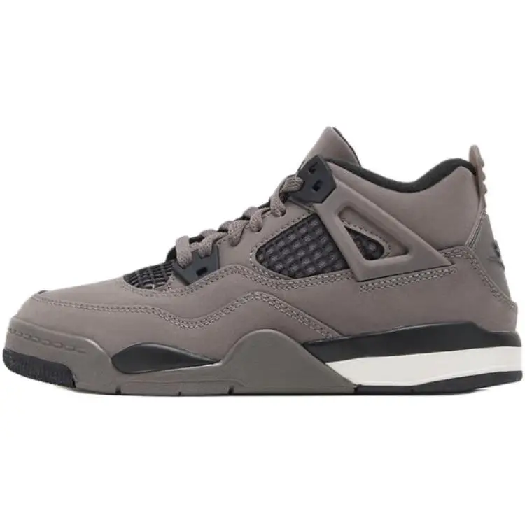 Jordan Air 4 Retro PS Cave Stone Sneakers per Bambini Marrone Nero Particella Lunare IB4388-200