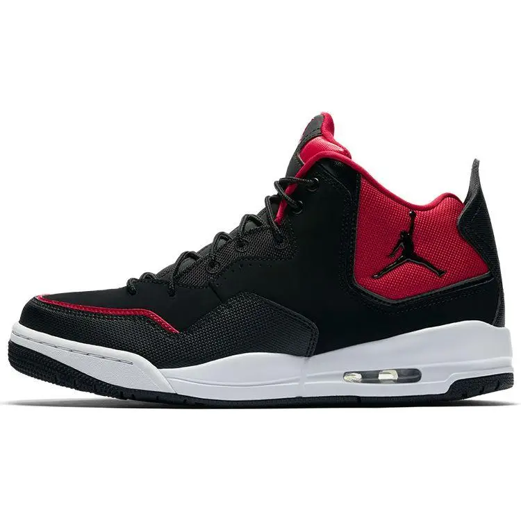 Jordan Air Courtside 23 Rosso Palestra Scarpe da Ginnastica da Uomo Nero Nero-Rosso Palestra-Bianco AR1000-006