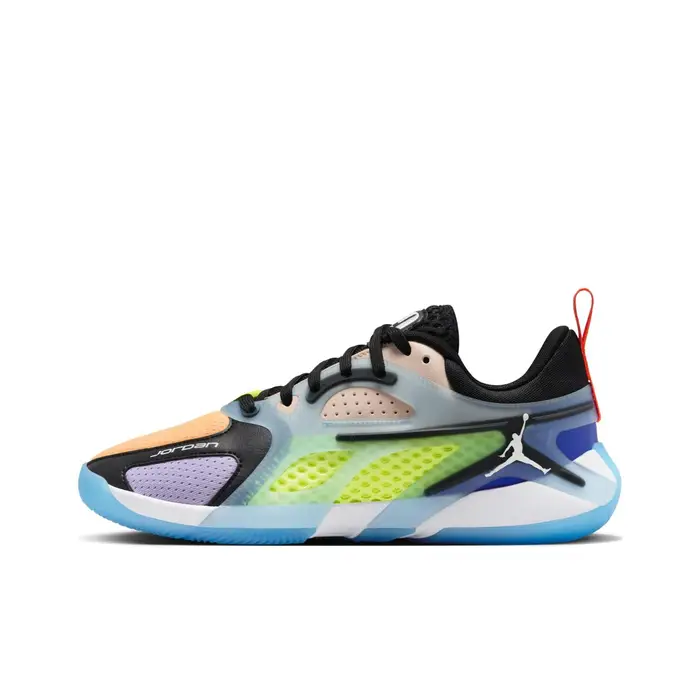 Jordan Air Heir PF Her Collective Scarpe da Ginnastica da Donna Multicolor Nero Tinta Cremisi FZ2473-018