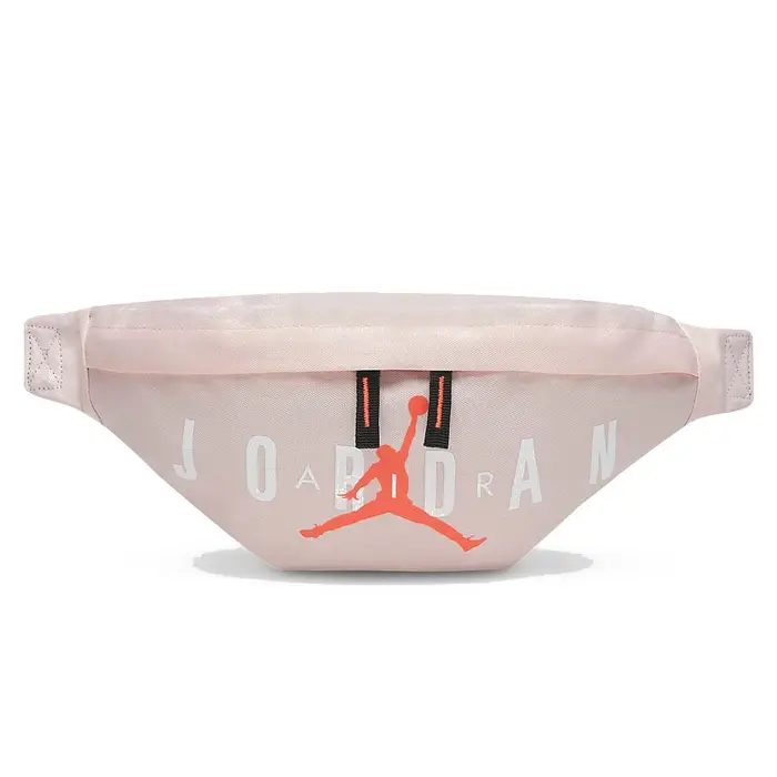 Jordan Borsa a tracolla casual sportiva in denim con logo Air Unisex Rosa JD2143011GS-005 Pink