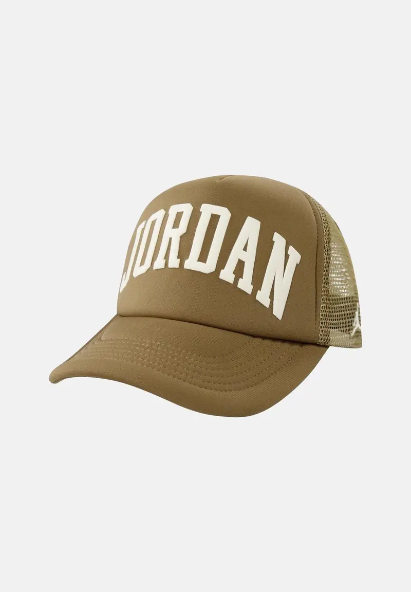 Jordan Cappello con visiera JAN TRUCKER beige per uomo e donna