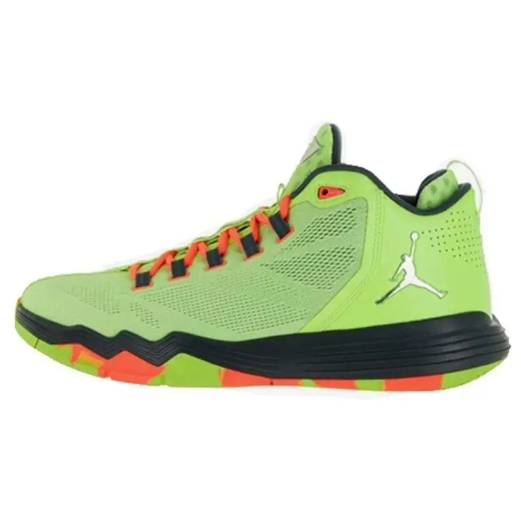 Jordan CP3 9 Comode Antiscivolo Leggere Mid-Top Scarpe da Pallacanestro Uomo sneaker Verde 845340-303