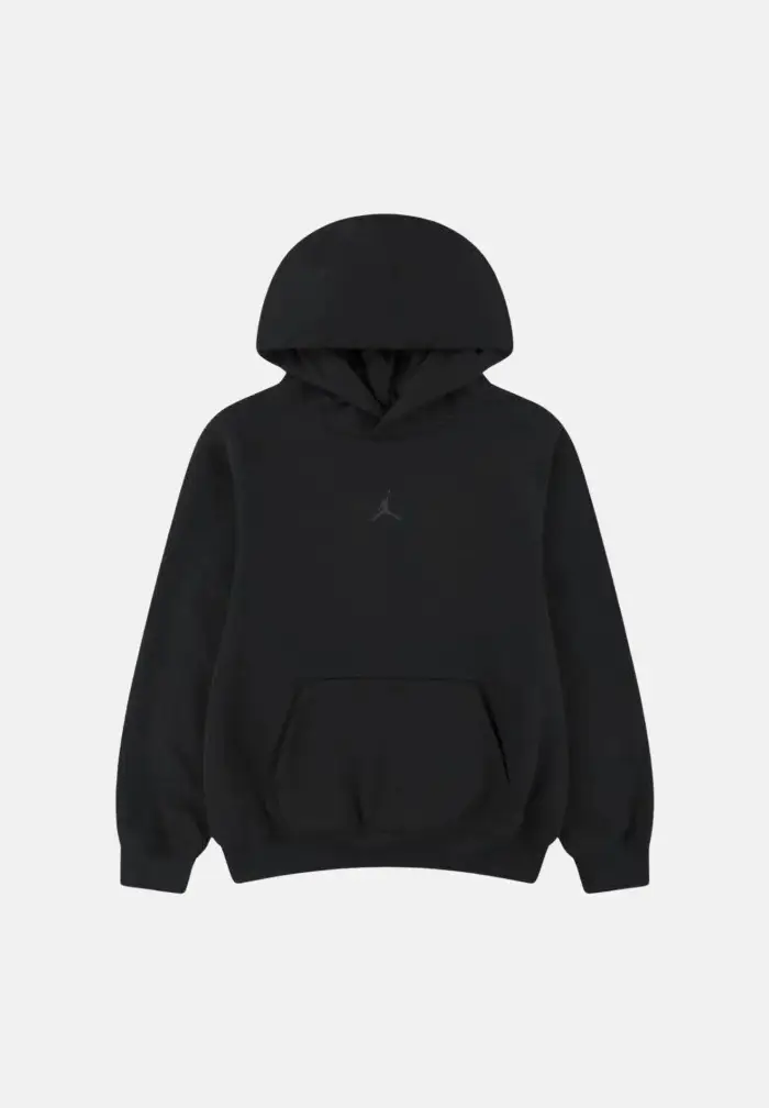 Jordan Felpa con cappuccio Dri-FIT Core nera per bambino e bambina
