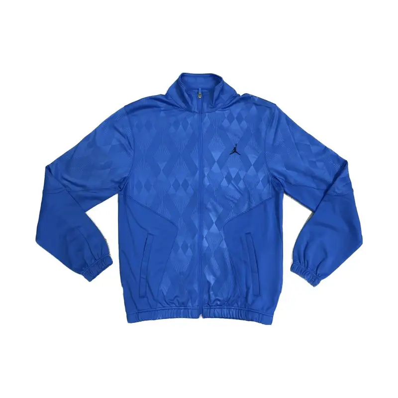 Jordan Giacca Maglia con Zip e Logo Stampato a Colore Unico Uomo Giacche Blu 528683-406