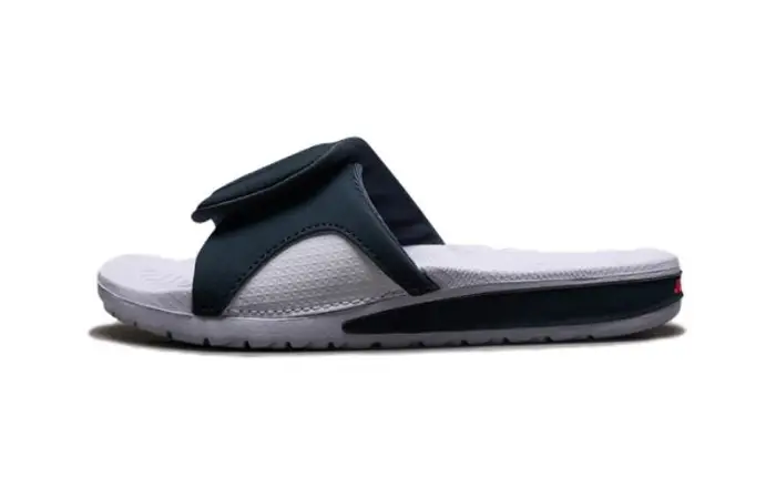 Jordan Hydro 4 Ciabatte Casual Antiscivolo Resistenti all Usura per Bambini Ciabatte per Bambini Bianco Nero 705173-023