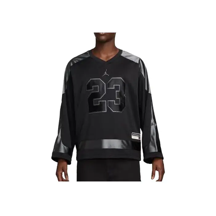 Jordan Maglietta da Basket da Uomo Confortevole Semplice a Maniche Lunghe Maglie da Uomo HV0110010 2XL