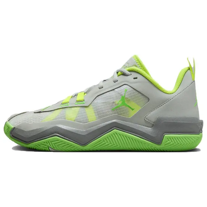 One Take 4 Pf Punta Rotonda Allacciatura Antiscivolo Resistente all Usura Scarpe da Basket Basse Uomo sneaker Verde Grigio DZ3339-003 45 5