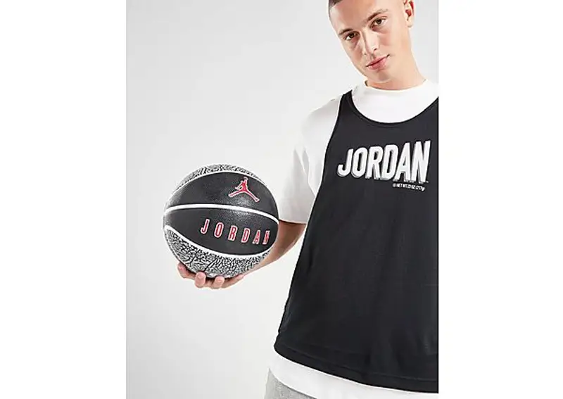 Jordan Playground 2.0 8P Pallone da basket, Nero