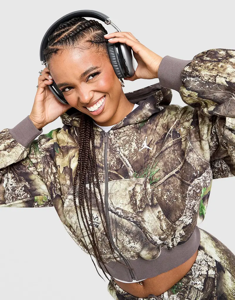 Realtree Full Zip Hoodie, Marrone